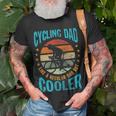 Mens Cycling Dad - Bike Rider Cyclist Fathers Day Vintage Gift Unisex T-Shirt Gifts for Old Men