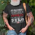 Military Family Veteran My Grandson Us Veteran My Hero Unisex T-Shirt Gifts for Old Men