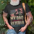 Military Family Veteran Support My Dad Us Veteran My Hero V2T-shirt Gifts for Old Men