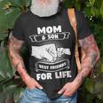 Mom & Son Best Friends For Life Mom Gift For Womens Unisex T-Shirt Gifts for Old Men