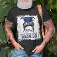 Mom Of Angelman Syndrome WarriorI Wear Blue For Angelmans T-Shirt Gifts for Old Men