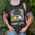 Mom Life Sport Mother Sunglasses Softball BaseballUnisex T-Shirt Gifts for Old Men