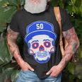Mookie Betts Sugar Skull Unisex T-Shirt Gifts for Old Men