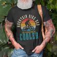 Mens Mountain Bike Dad Vintage Mtb Downhill Biking Cycling T-Shirt Gifts for Old Men