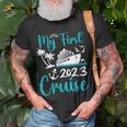 My First Cruise 2023 Kids Family Vacation Cruise Ship Travel Unisex T-Shirt Gifts for Old Men