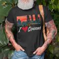 New York Queens Lover I Love Queens Queens Native Queens Unisex T-Shirt Gifts for Old Men
