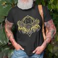 Night Wise Bird Monolord Unisex T-Shirt Gifts for Old Men