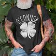 Oconnor St Patricks Day Irish Family Last Name Matching Unisex T-Shirt Gifts for Old Men