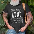 Ohne Meinen Hund Hundehalter Hundeliebe Geschenk T-Shirt Geschenke für alte Männer