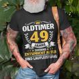 Oldtimer Mann Frau 49 Jahre 49 Geburtstag T-Shirt Geschenke für alte Männer
