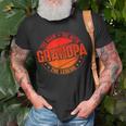 Opa Man Myth Legend Lustiger Vatertag Opa V2 T-Shirt Geschenke für alte Männer