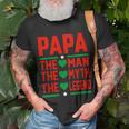 Fatherhood Gifts, Papa The Man Myth Legend Shirts
