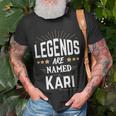 Personalisiertes Legends T-Shirt mit KARI Design, Unikat Tee Geschenke für alte Männer