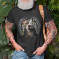 Pitbull Dad Viking Nordic Vikings Pit Bul Warrior Themed Unisex T-Shirt Gifts for Old Men