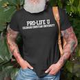 Pro Life U Colorado Christian University Unisex T-Shirt Gifts for Old Men