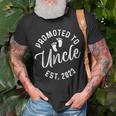 Promoted To Uncle Est 2023 Unisex T-Shirt Gifts for Old Men