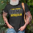 I Am A Proud Army Brother-In-Law Pride Military Bro-In-Law T-Shirt Gifts for Old Men