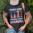 Proud Army National Guard Grandma Usa Veteran Military Unisex T-Shirt Gifts for Old Men