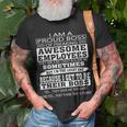 I Am A Proud Boss Of Freaking Awesome Employees V2 T-Shirt Gifts for Old Men