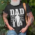 Proud Dad Of Twins Shirts Best Fathers Day Gift From Son Unisex T-Shirt Gifts for Old Men