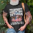 Proud Granddaughter Of Korean War Veteran Vets Family T-shirt Gifts for Old Men