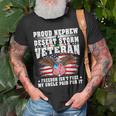 Proud Nephew Of Desert Storm Veteran Freedom Isnt Free T-shirt Gifts for Old Men