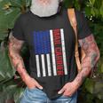 Proud Patriotic Postal Worker American Flag Us Postal Worker V2 T-shirt Gifts for Old Men