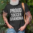 Proud Soccer Grandma Sports Grandparent Unisex T-Shirt Gifts for Old Men