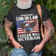 Mens Proud Son-In-Law Of Korean War Veteran Military Family T-shirt Gifts for Old Men