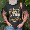 Proud Uncle Of A 2023 Graduate Class Senior Graduation Unisex T-Shirt Gifts for Old Men