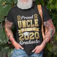 Proud Uncle Of A Class Of 2020 Graduate Gift Unisex T-Shirt Gifts for Old Men