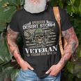 Proud Veteran Operation Desert Storm Persian Gulf War T-Shirt Gifts for Old Men