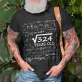 Quadratwurzel 324 18 Jahre Alt Geburtstags Geschenk T-Shirt Geschenke für alte Männer