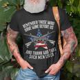 Remember The Fallen Soldiers Usa Flag American Memorial Day T-Shirt Gifts for Old Men