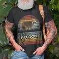 Retro Vintage Best Raccoon Dad Ever Animals Lover T-Shirt Gifts for Old Men