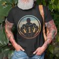 Retro Vintage Bodybuilder Fitnessstudio Gym T-Shirt Geschenke für alte Männer