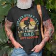Mens Roller Derby Lover Vintage Roller Derby Dad Fathers Day T-Shirt Gifts for Old Men