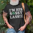 Im His Sassy Lassie Couples St Patricks Day Matching T-Shirt Gifts for Old Men
