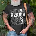 Senior 2023 - Class Of 2023 Graduation Graduate Grad School Unisex T-Shirt Gifts for Old Men