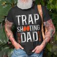 Shotgun Skeet Trap Clay Pigeon Shooting Dad Father Vintage T-Shirt Gifts for Old Men