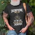 Skorpione Sind Süß Skorpion T-Shirt Geschenke für alte Männer