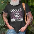 Soccer Memaw Grandma Memaw Of A Soccer Player Unisex T-Shirt Gifts for Old Men