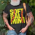 Softball Mimi Proud Grandma Unisex T-Shirt Gifts for Old Men