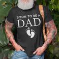 Soon To Be A Dad Unique FatherFor Would Be Daddy T-Shirt Gifts for Old Men