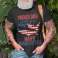 Submariner Submarines Veteran Proud Dad Of A Navy Submariner Gift For Mens Unisex T-Shirt Gifts for Old Men