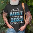 Super Proud Aunt Of 2023 Graduate Awesome Family College Unisex T-Shirt Gifts for Old Men
