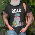 Teacher Library Read Book Club Piggie Elephant Pigeons V3 T-shirt Gifts for Old Men