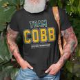 Team Cobb Proud Family Last Name Surname Unisex T-Shirt Gifts for Old Men