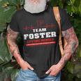 Team Foster Lifetime Member Surname Last Name Unisex T-Shirt Gifts for Old Men