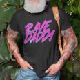 Techno Rave Men Edm Rave Daddy Unisex T-Shirt Gifts for Old Men